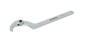 Bahco 4106115165 - LLAVE DE GANCHO AJUSTABLE DE 115-165 MM CON ACABADO CROMADO