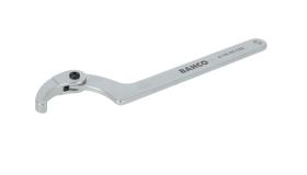 Bahco 410650120 - LLAVE DE GANCHO AJUSTABLE DE 50-120 MM CON ACABADO CROMADO D