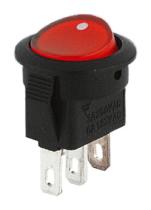 ELECTRO DH 11482IL - INTERRUPTOR UNIP. 3A 250V LUMINOSO TALADRO MONTAJE Ø14,4MM