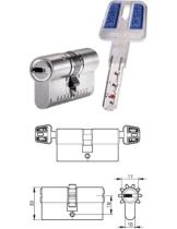 ASSA ABLOY - TESA HSKMOD3040NLC - CILINDRO AZBE HSK 30X40 NIQUEL LEVA CORTA