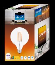 Grupo Imprex 401118 - GZ LED FIL.CL G125 4W E27 380LM 27K REG