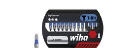 WIHA 41824 - JGO BITS DE PHILLIPS, POZIDRIV, TORX®. 13 UNID. PARA METAL