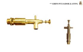 ARDOSIA 140112 - GRIFO PULSADOR PARA FUENTE ROSCA 1/2