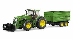 KRAMP AGRI U03055 - TRACTOR JOHN DEERE 7930 C/PALA FRONTAL Y REMOLQUE