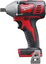 MILWAUKEE 4933443590 - LLAVE DE IMPACTO COMPACTA M18, RECEPCION 1/2" CON PIN DE RET