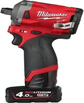 MILWAUKEE 4933464616 - LLAVE DE IMPACTO SUBCOMPACTA M12 FUEL, RECEPCION 1/2" CON AN