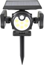 HEPOLUZ 49455 - APLIQUE PICA SOLAR LED CON SENSOR 3FOCOS