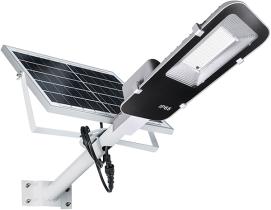 HEPOLUZ 49734 - FAROLA CALLE SOLAR LED 100W 6000K C MASTIL