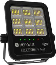 HEPOLUZ 49845 - PROYECTOR LED SOLAR ABS 100W