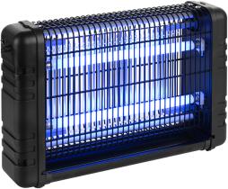 HEPOLUZ 39251 - PARRILLA MATA INSECTOS LED ABS 2X4W ALCANCE 40M²