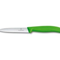 COMERCIAL MUELA 67736L4 - CUCHILLO PARA VERDURA CON SIERRA, VERDE