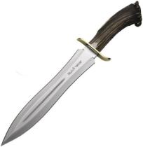 COMERCIAL MUELA BW24S - CUCHILLO PUÑO ASTA DE CIERVO C/ROSETA Y DEFENSA ACERO INOX.