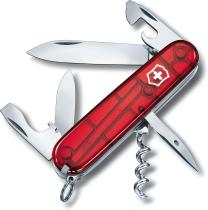 COMERCIAL MUELA 13703T - NAVAJA MULTIUSOS CLIMBER - 14 USOS 91MM. ROJO TRANSPARENTE