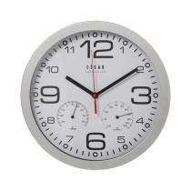 EXCLUSIVAS CAMACHO 86095 - RELOJ PARED ACRILICO C/TERMOMETRO E HIGROMETRO