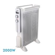 FABRILAMP ILUMINACION 228822001 - RADIADOR MICA CAICOS 2000W 4 ELEM BLANCO/GRIS 3POTENCIAS ANT