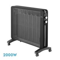 FABRILAMP ILUMINACION 228922009 - RADIADOR MICA MANGLAR 2000W NEGRO 2 POTENC