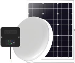 HEPOLUZ 49445 - APLIQUE LED 60W SISTEMA SOLAR CON PLACA